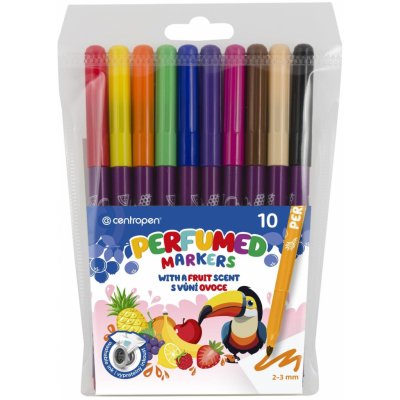 Centropen Perfumed Markers 2589 10 ks – Zboží Živě