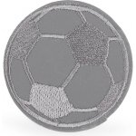Reflexní nažehlovačka mix vzorů a velikostí Varianta: 6 šedá fotbalový míč, Balení: 10 ks – Zboží Dáma