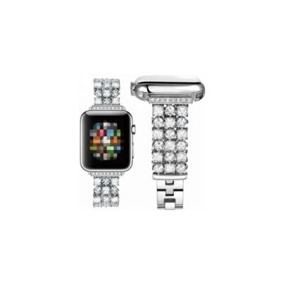 MAX náhradní řemínek MAS22 pro Apple Watch, 42/44mm, stříbrná 2493243 – Hledejceny.cz