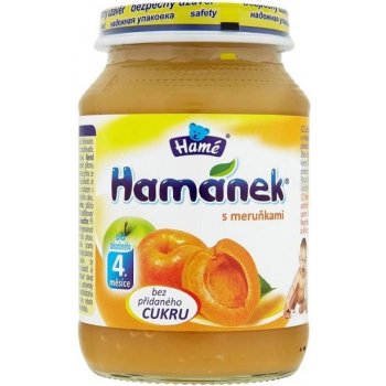 Hamé Hamánek s meruňkami neslazazená 180 g