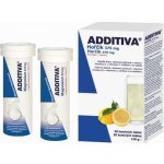 Additiva Horčík 375 mg + B-komplex + vitamín C 20 šumivých tablet – Hledejceny.cz