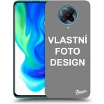 Pouzdro Picasee silikonové Xiaomi Poco F2 Pro - Vlastní design/motiv černé – Zboží Mobilmania