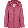 Dětská bunda Losan dívčí zimní bunda s odepínací kapucí růžová