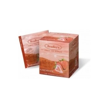 Bradley´s Strawberry Tea ochucený černý čaj 10 sáčků