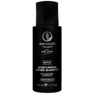 Paul Mitchell Awapuhi Wild Ginger Repair Moisturizing Lather Shampoo šampon na vyrovnání vlhkosti Cestovní balení 50 ml – Zbozi.Blesk.cz