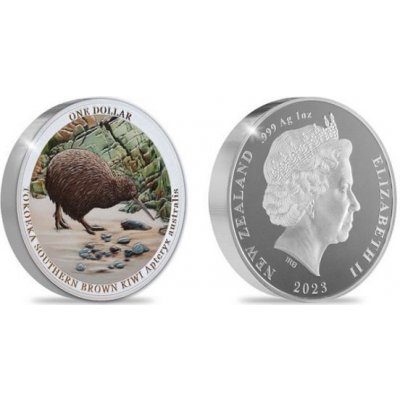New Zealand Mint Stříbrná mince Kiwi Nový Zéland 1 Oz