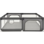 Springos HA7529 Dětská ohrádka 200 x 180 x 66 cm šedá – Hledejceny.cz