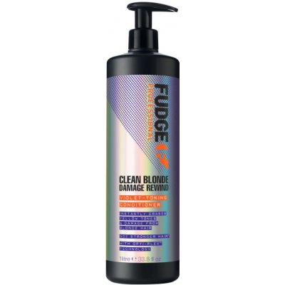 Fudge Clean Blonde Damage Rewind Violet-Toning Conditioner 1 l