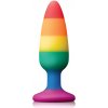 Anální kolík Dream Toys Colourful Love Rainbow Anal Plug Medium Anální kolík Hrdost