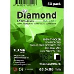 Tlama Games Diamond Green: Standard Black, , 63,5 × 88 mm Obaly 100 ks – Hledejceny.cz