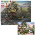 Diamantové malování - Kouzelná zahrádka 40 x 50 cm – Zboží Dáma