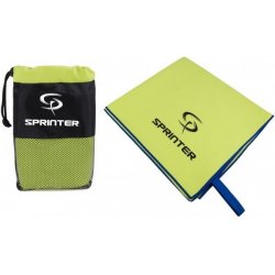 Sprinter sportovní ručník z mikrovlákna 100 x 160 zelená