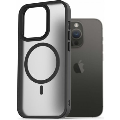 Pouzdro AlzaGuard Matte Case Compatible with MagSafe iPhone 14 Pro černé – Hledejceny.cz
