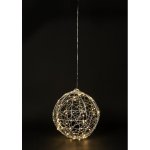 CHRISTMAS_TO Dekorační koule Vánoční dotek, 30 cm, 80 LED – Hledejceny.cz