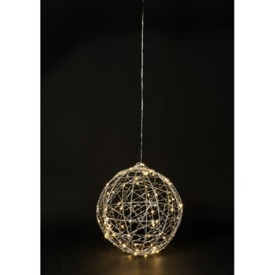 CHRISTMAS_TO Dekorační koule Vánoční dotek, 30 cm, 80 LED – Hledejceny.cz