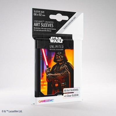Gamegenic Star Wars: Unlimited Darth Vader obaly 60ks – Zboží Mobilmania