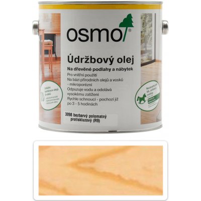 Osmo 3098 Údržbový olej 2,5 l Bezbarvý polomat protiskluz