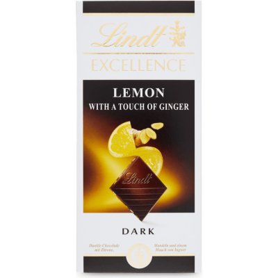 Lindt Excellence Lemon with a touch of Ginger 100 g