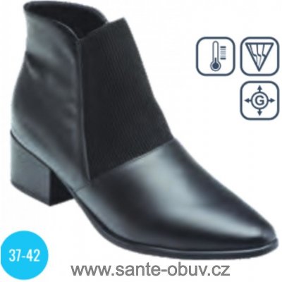 Santé UF/2709-5 vycházková obuv černá – Hledejceny.cz