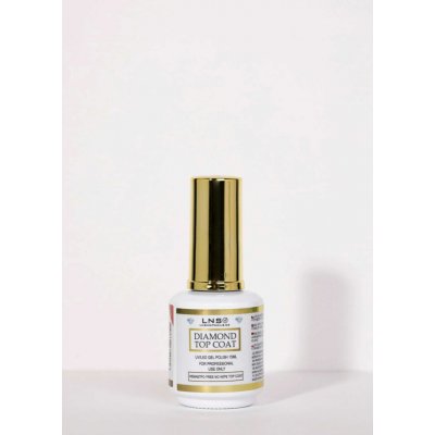 Lns Uv top coat Diamond bezvýpotkový hema Tpo free 15ml – Zboží Mobilmania