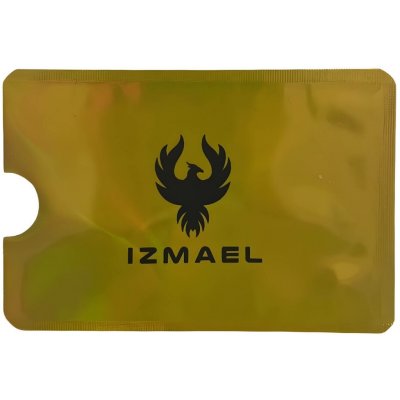 HARAHU Ochranný obal na kartu RFID Izmael Zlatá – Zboží Živě