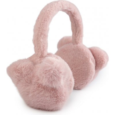Stoklasa Kožešinové klapky na uši Pudrová – Zboží Dáma Stoklasa Kožešinové klapky na uši Pudrová – Zboží Dáma