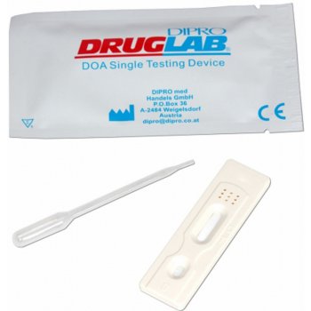 Dipro Druglab Drogový test BZO Benzodiazepiny 10 ks