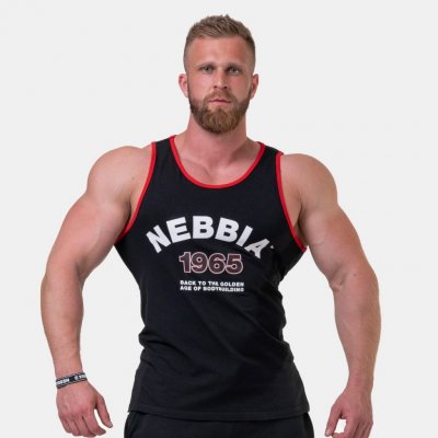 Nebbia tílko pánské Old-school Muscle 193 black – Hledejceny.cz