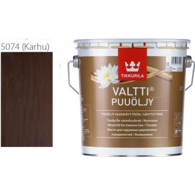 Tikkurila Valtti Wood Oil puuöljy 2,7 l Karhu – Hledejceny.cz
