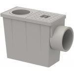 Likov Lapač střešních splavenin GRH boční 100/110 mm šedý – Hledejceny.cz
