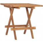 OMAXI 208564 Skládací zahradní stolek 50 x 50 x 50 cm masivní teakové dřevo – Hledejceny.cz
