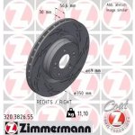 ZIMMERMANN Brzdový kotouč BLACK Z - 350 mm ZIM 320.3826.55