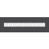 Záclonovka MAGAM Záclonová řasící páska, stuha F1-150, tužkové sklady, řasení 1:1,5, bílá, šířka 2,5cm (v metráži)