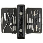 Globos dámská kožená manikúra s nůžkami Solingen 1781-89 černá kroko – Hledejceny.cz