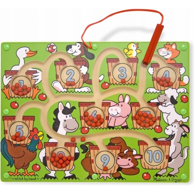 Melissa & Doug Magnetické bludiště počítání – Zbozi.Blesk.cz