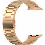 SWISSTEN ŘEMÍNEK PRO APPLE WATCH KOVOVÝ 38/40/41 mm RŮŽOVO ZLATÝ 46000303 – Zboží Mobilmania