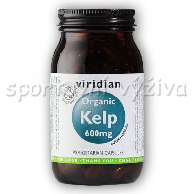 Viridian Kelp Organic 90 kapslí 54 g