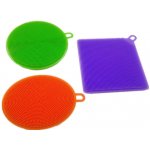 Effly Silikonová houbička na mytí nádobí 3 ks – Hledejceny.cz