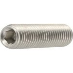 Stavěcí šroub s vnitřním 6hranem, kuželový důlek ISO4026 M3x8, nerez A2 (500 ks) – Hledejceny.cz