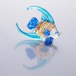 Soška sklo Fish tyrkysová – Hledejceny.cz