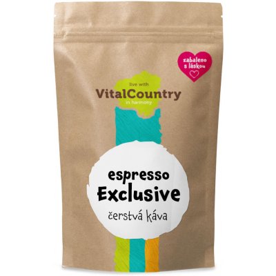 Vital Country Exclusive Espresso mletá 1 kg – Sleviste.cz