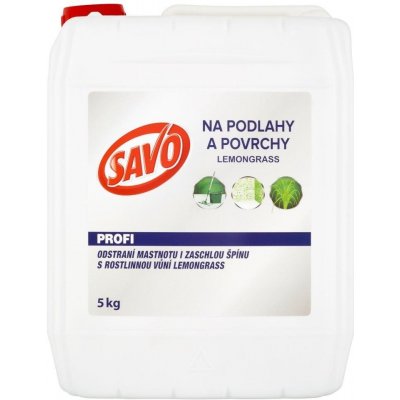 Savo na podlahy a povrchy Lemongrass 5 kg – Hledejceny.cz