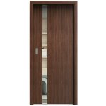 Sapeli Harmonie Komfort M83 posuvné ořech americký 60 x 197 cm Čiré sklo – Hledejceny.cz