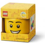 LEGO® úložná hlava S šťastný chlapec – Zboží Dáma