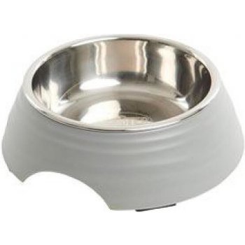 KRUUSE Miska melamin Frosted Ripple Bowl šedá BUSTER 160 ml