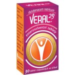 VERAL POR 25MG TBL ENT 30 – Zboží Dáma