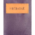 Závěsné houpací křeslo švestkové HOJDAVAK MAXI s polštářkem - outdoor tkanina, Lano černé – Zboží Mobilmania