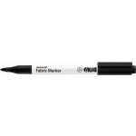 MONAMI Fabric Marker 470 popisovač na světlý textil černá / brush – Zboží Dáma