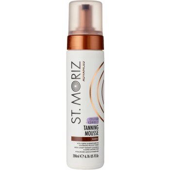 St. Moriz Advanced Colour Correcting Tanning Mousse Dark tónovaná samoopalovací pěna 200 ml