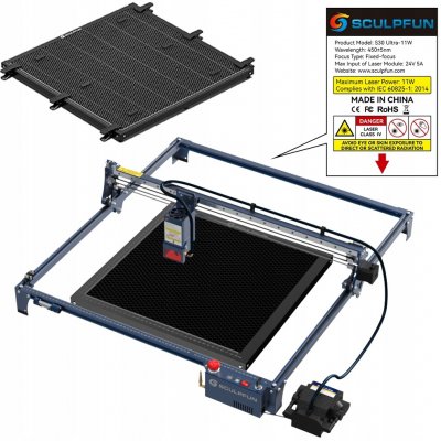 Sculpfun ULTRA 11W + Pracovní deska stolu – Zbozi.Blesk.cz